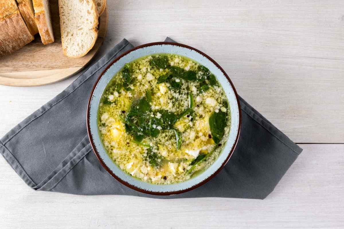 Stracciatella Soup
